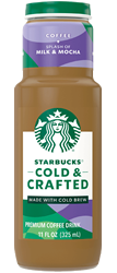 Starbucks Cold & Crafted - Coffee + Splash Of Milk & Mocha