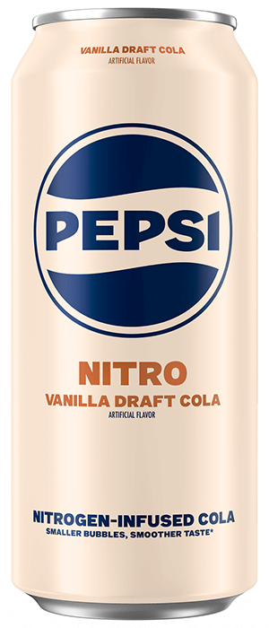 Nitro Pepsi Vanilla Draft Cola