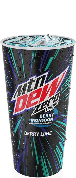 Mtn Dew Berry Monsoon Zero Sugar