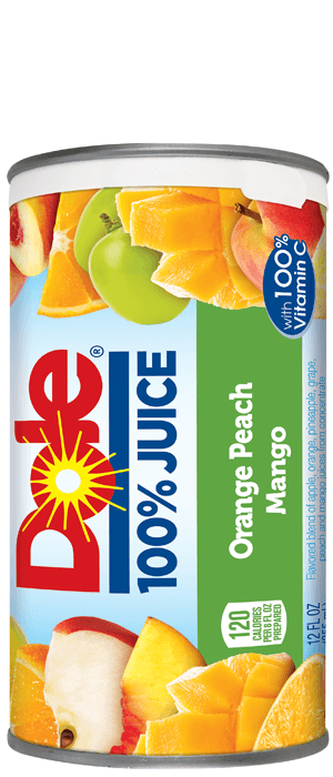Dole 100% Juice - Orange Peach Mango (frozen)