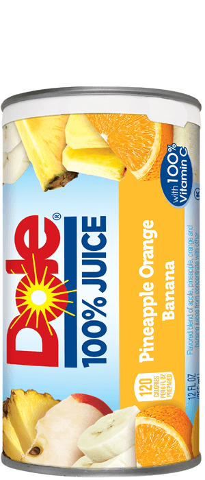 Dole 100% Juice - Pineapple Orange Banana (frozen)