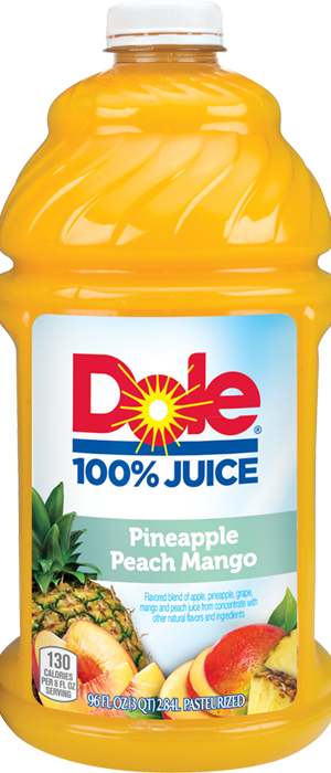 Dole 100% Juice - Pineapple Peach Mango