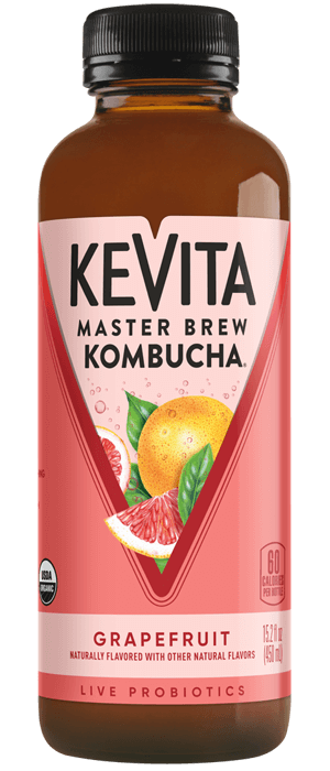 KeVita Master Brew Kombucha - Grapefruit
