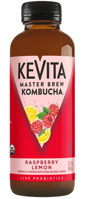 KeVita Master Brew Kombucha - Raspberry Lemon