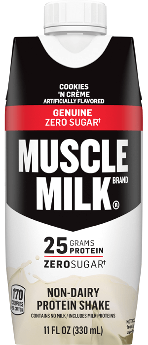 Muscle Milk Genuine Zero Sugar Protein Shake - Cookies 'N Crème