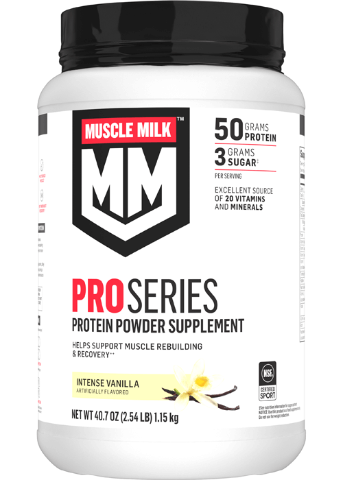 Muscle Milk Pro Series Protein Powder - Intense Vanilla