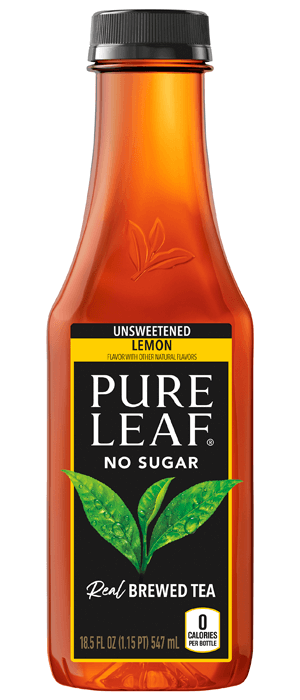 Pure Leaf Iced Tea - Unsweetened Black Tea with Lemon