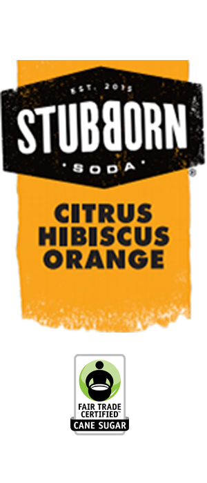 Stubborn Soda - Citrus Hibiscus Orange