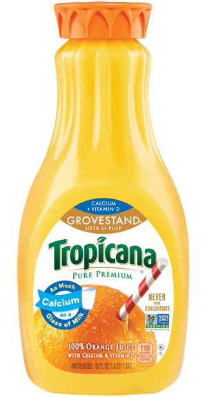 Tropicana Pure Premium - OJ - Lots of Pulp with Calcium & Vitamin D
