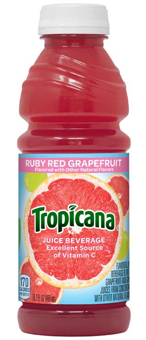 Tropicana Ruby Red Grapefruit Juice Beverage