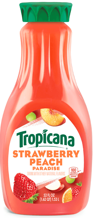 Tropicana Premium Strawberry Peach Paradise