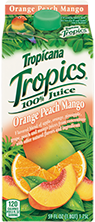 Tropicana Tropics - Orange Peach Mango