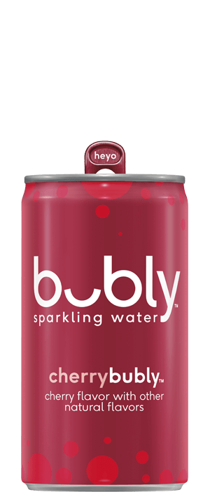 bubly sparkling water - cherry