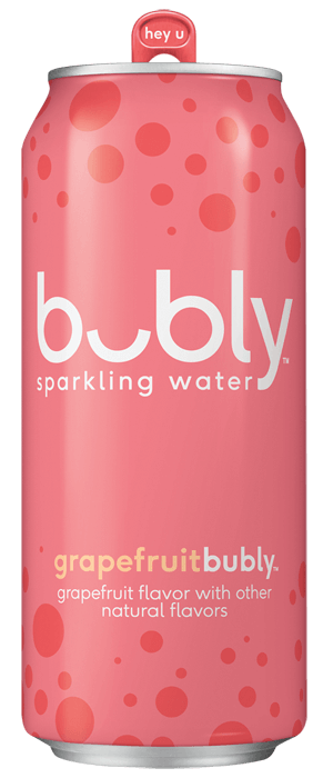 bubly sparkling water - grapefruit