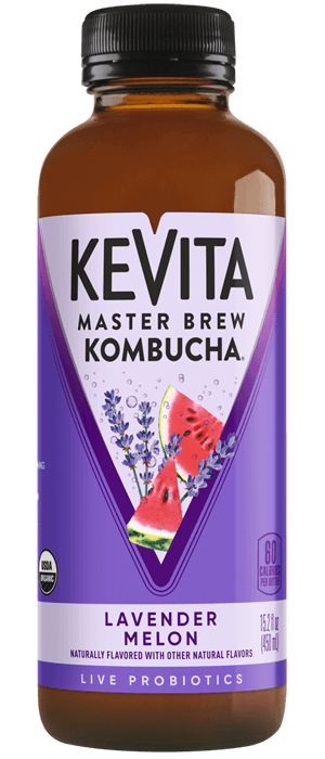 KeVita Master Brew Kombucha - Lavender Melon