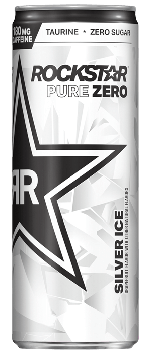 Rockstar Pure Zero - Silver Ice