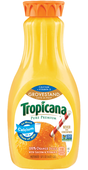 Tropicana Pure Premium - OJ - Lots of Pulp with Calcium & Vitamin D