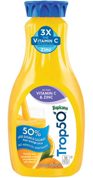 Trop50 - Vitamin C and Zinc No Pulp